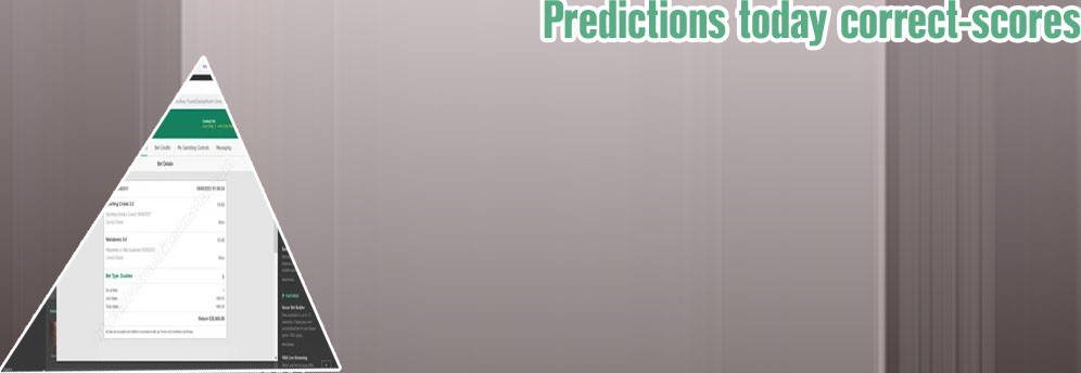 Possible correct score prediction