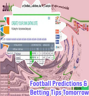 Soccer football prediction tomorrow