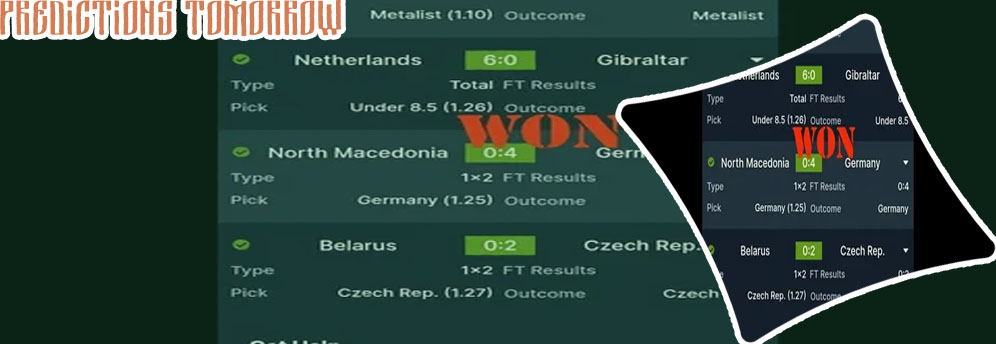 Sure bet prediction tomorrow games