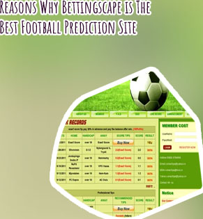 The best prediction site for correct score